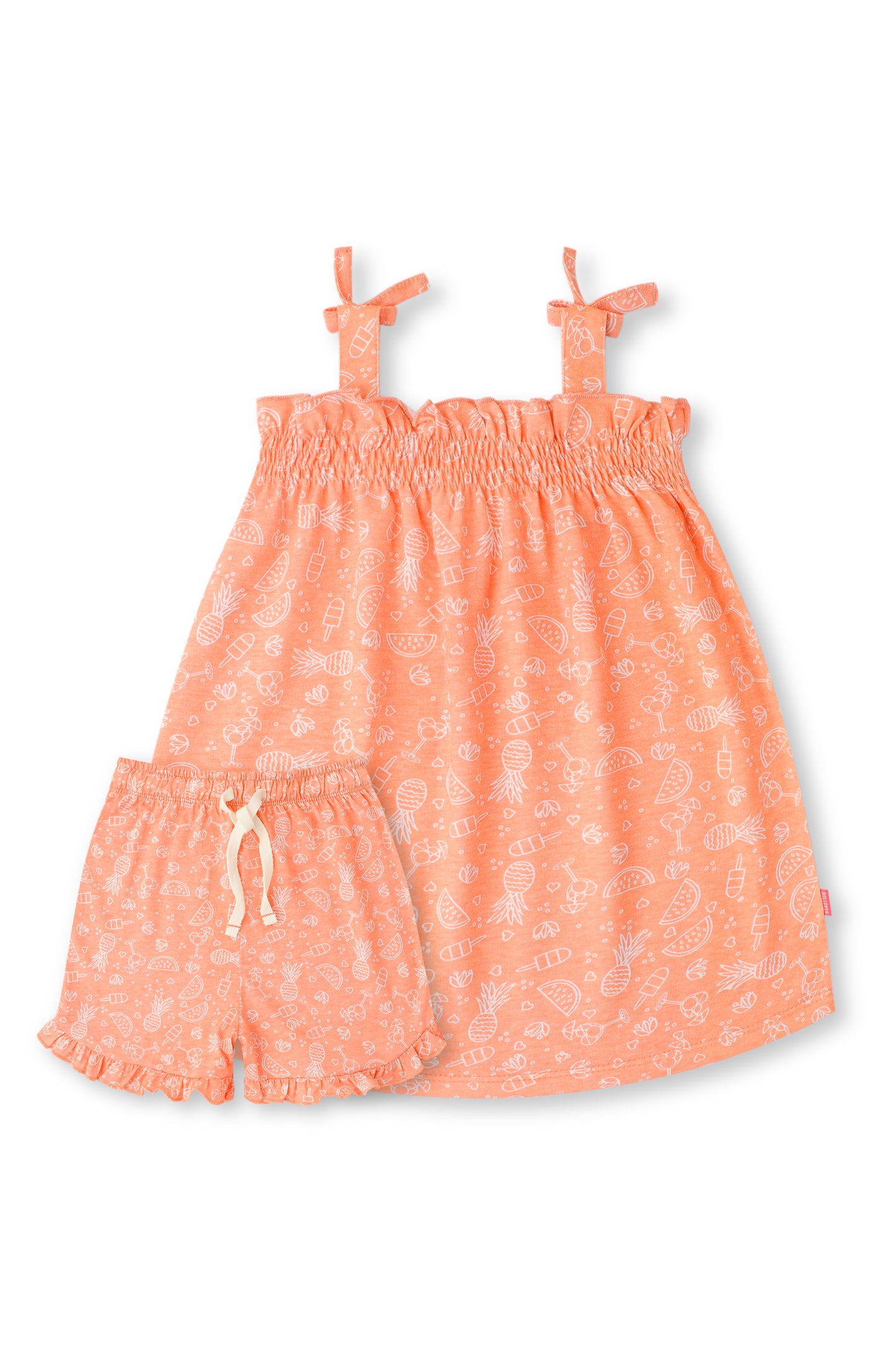 Peach Fruity Co-ord Set