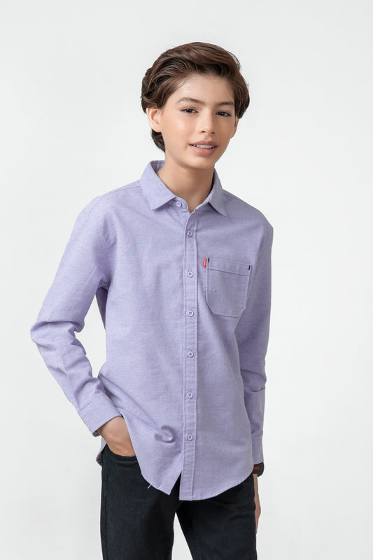 Light Purple chambray shirt