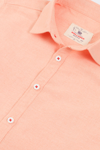 Peach Chambery Shirt