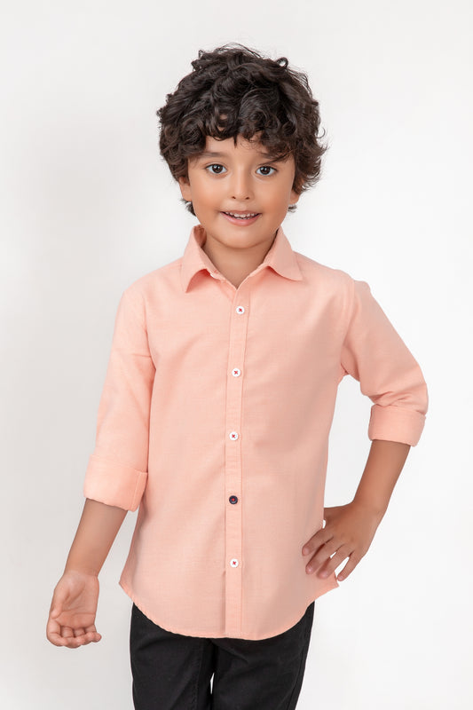 Peach Chambery Shirt