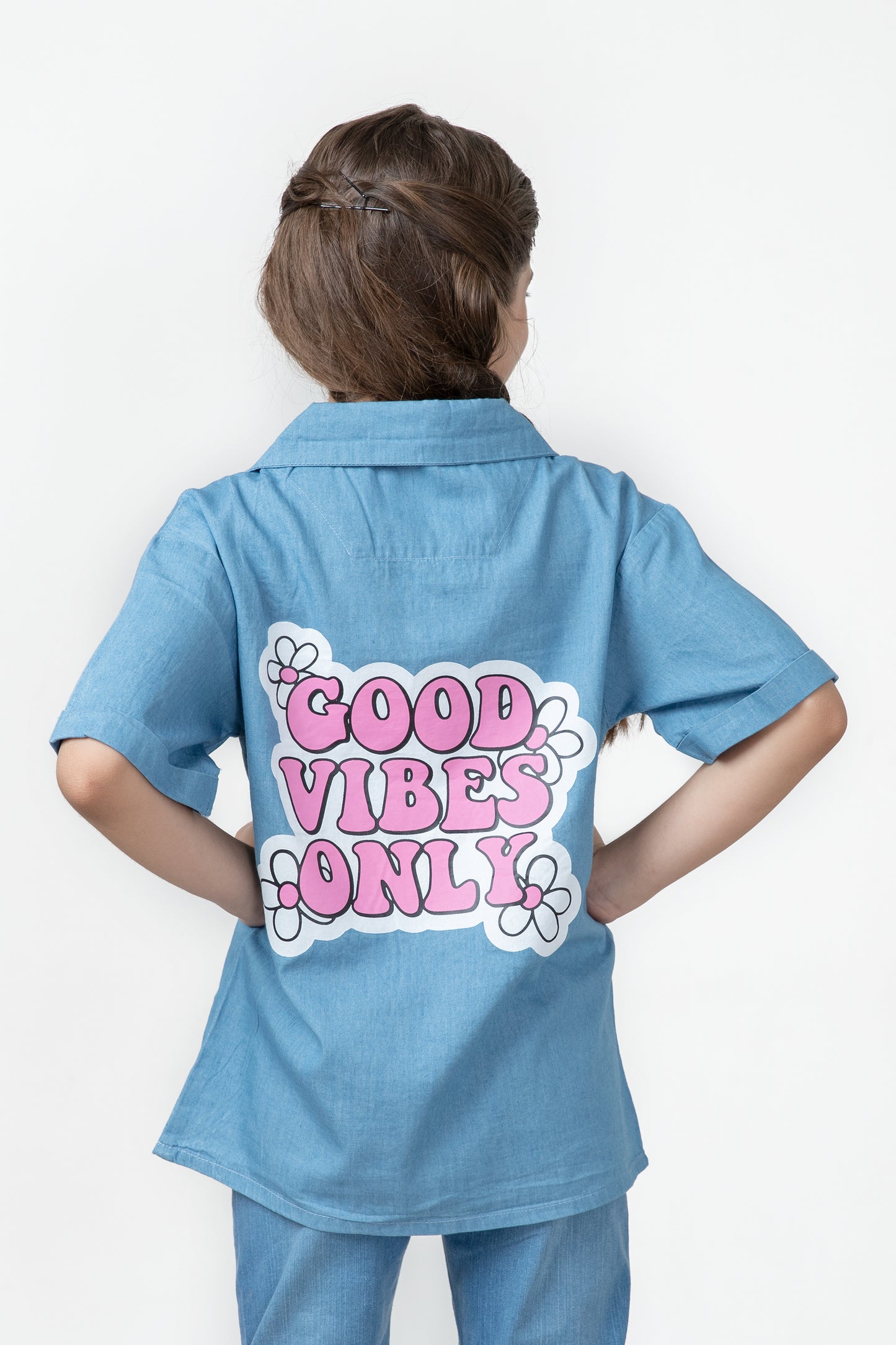 Goods Vibes Only Cotton Top