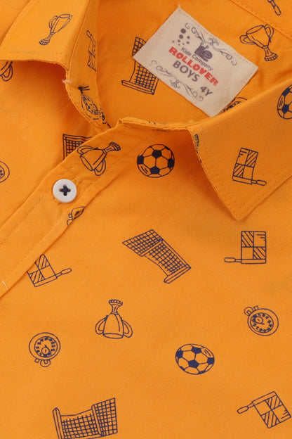 Mustard Champion Casual Shirt