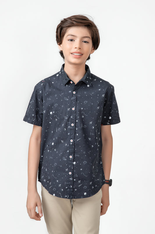 Black Space Adventure Shirt