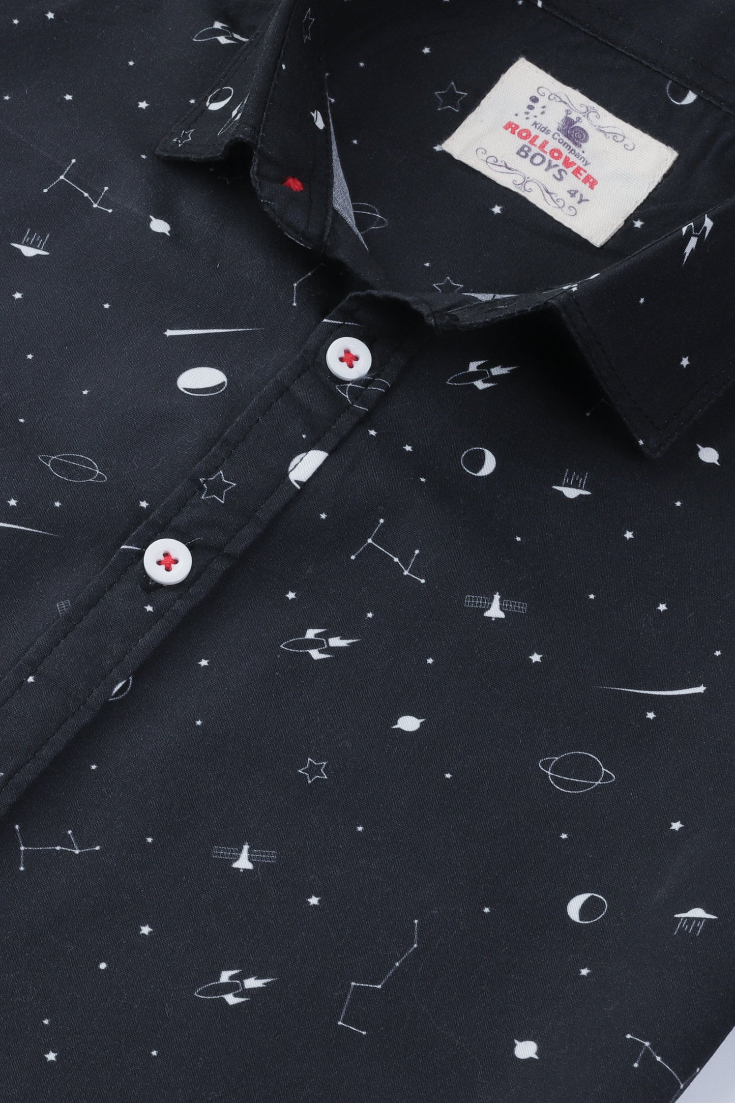 Black Space Adventure Shirt