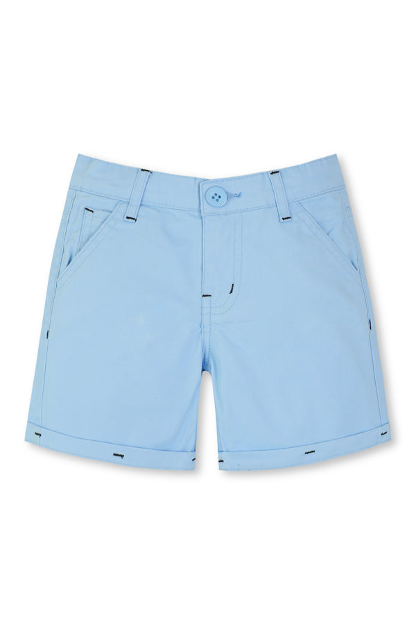 Sky Blue Twill Short