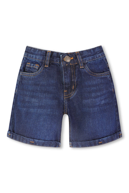 Dark Blue Bermuda Denim shorts