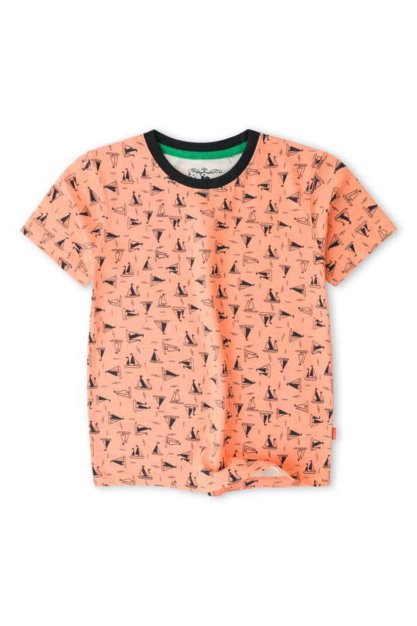 Coral Boat Tee