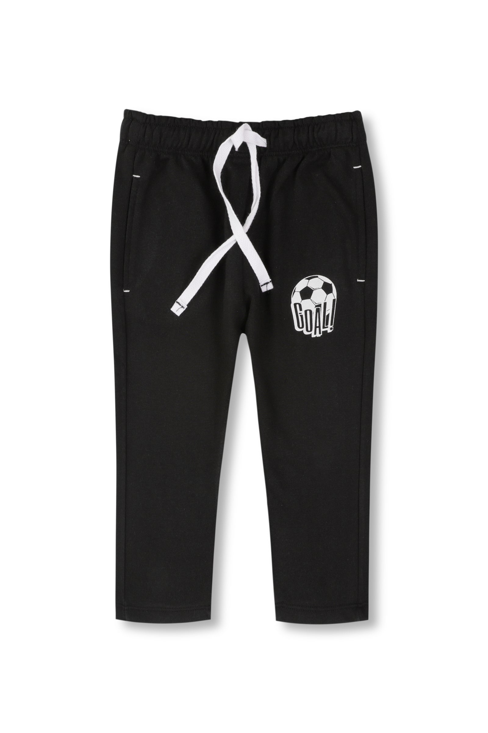 Black Goal Soccer Joggers