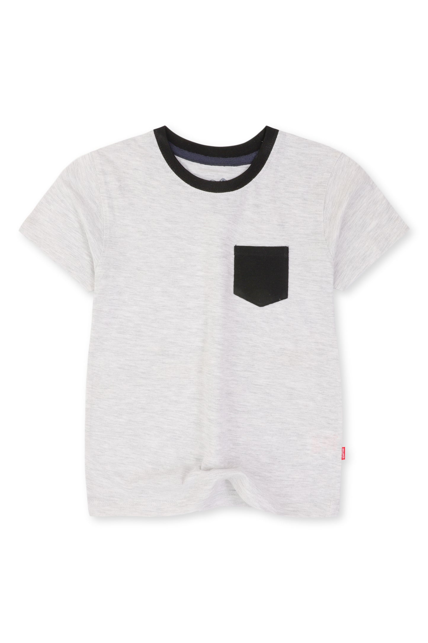 Boys Grey Pocket Tee