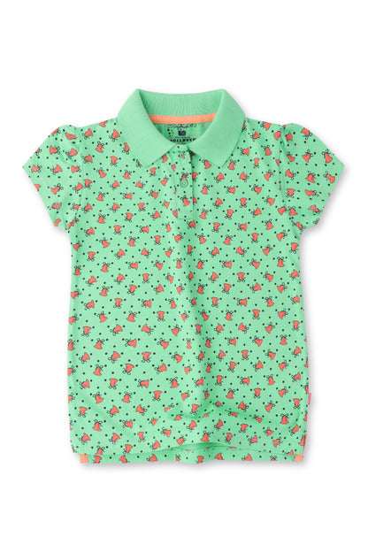 Mint Rotary Girls Polo