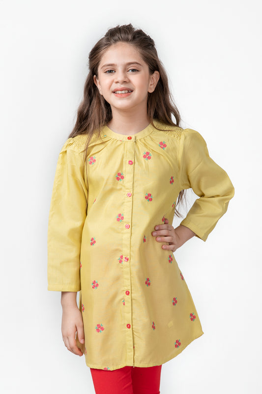 Sunshine Bloom Cotton Top