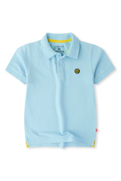 Boys Sky Blue Polo