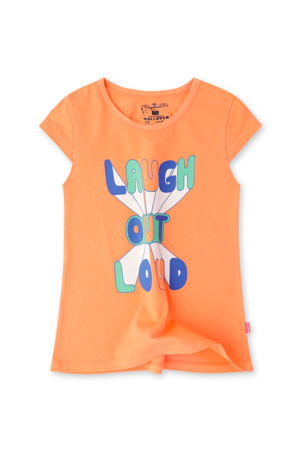 Orange Laugh Out Loud T-shirt