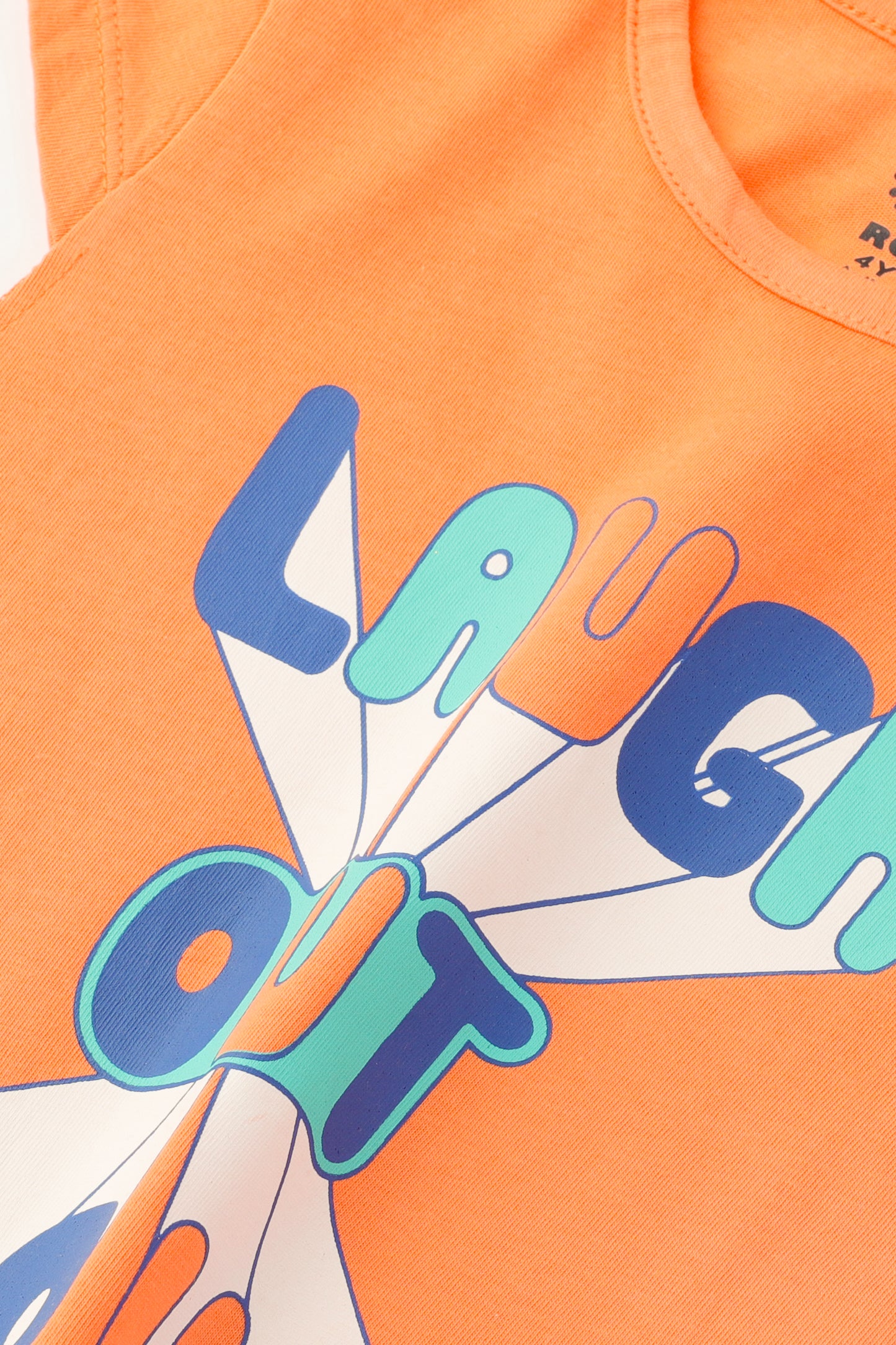 Orange Laugh Out Loud T-shirt