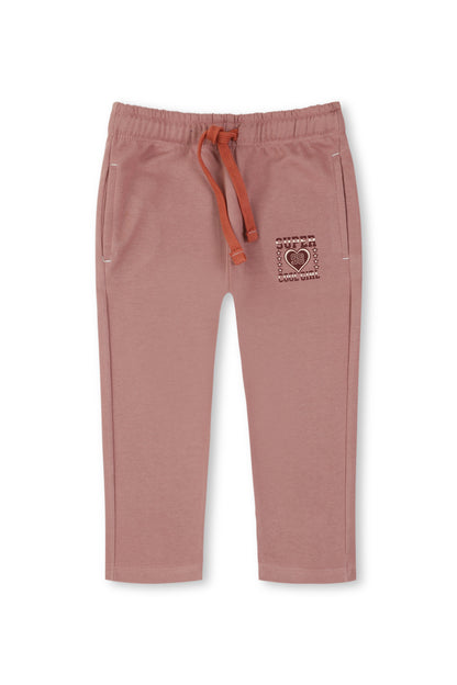 Dusty Pink 98 Graphic Trousers