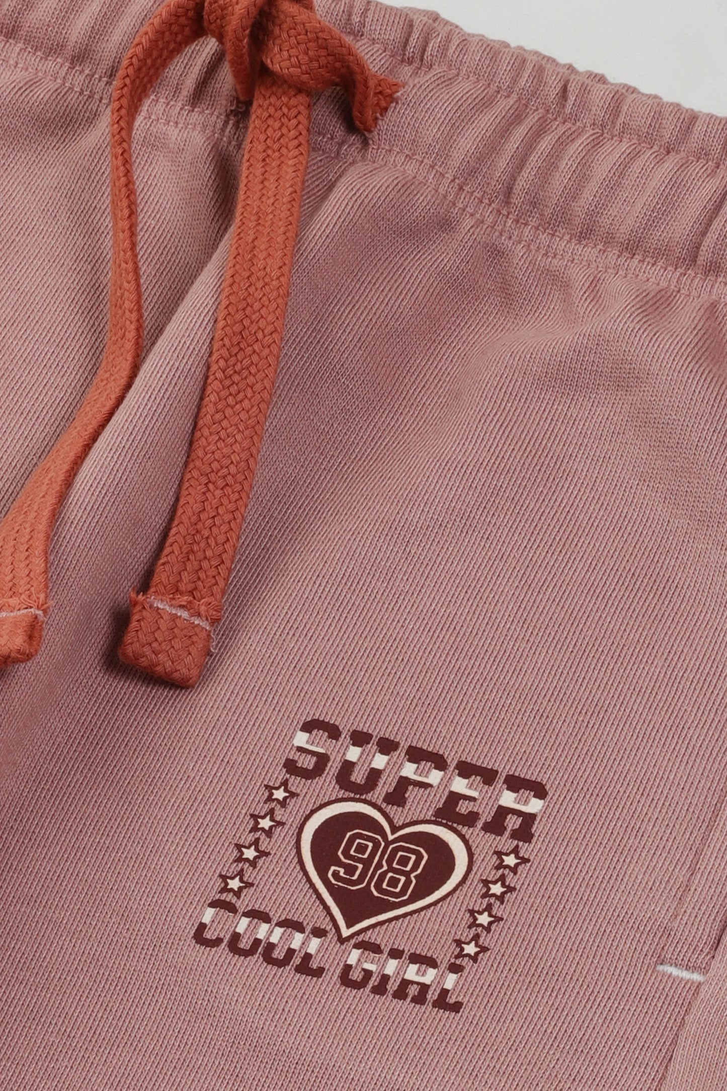 Dusty Pink 98 Graphic Trousers