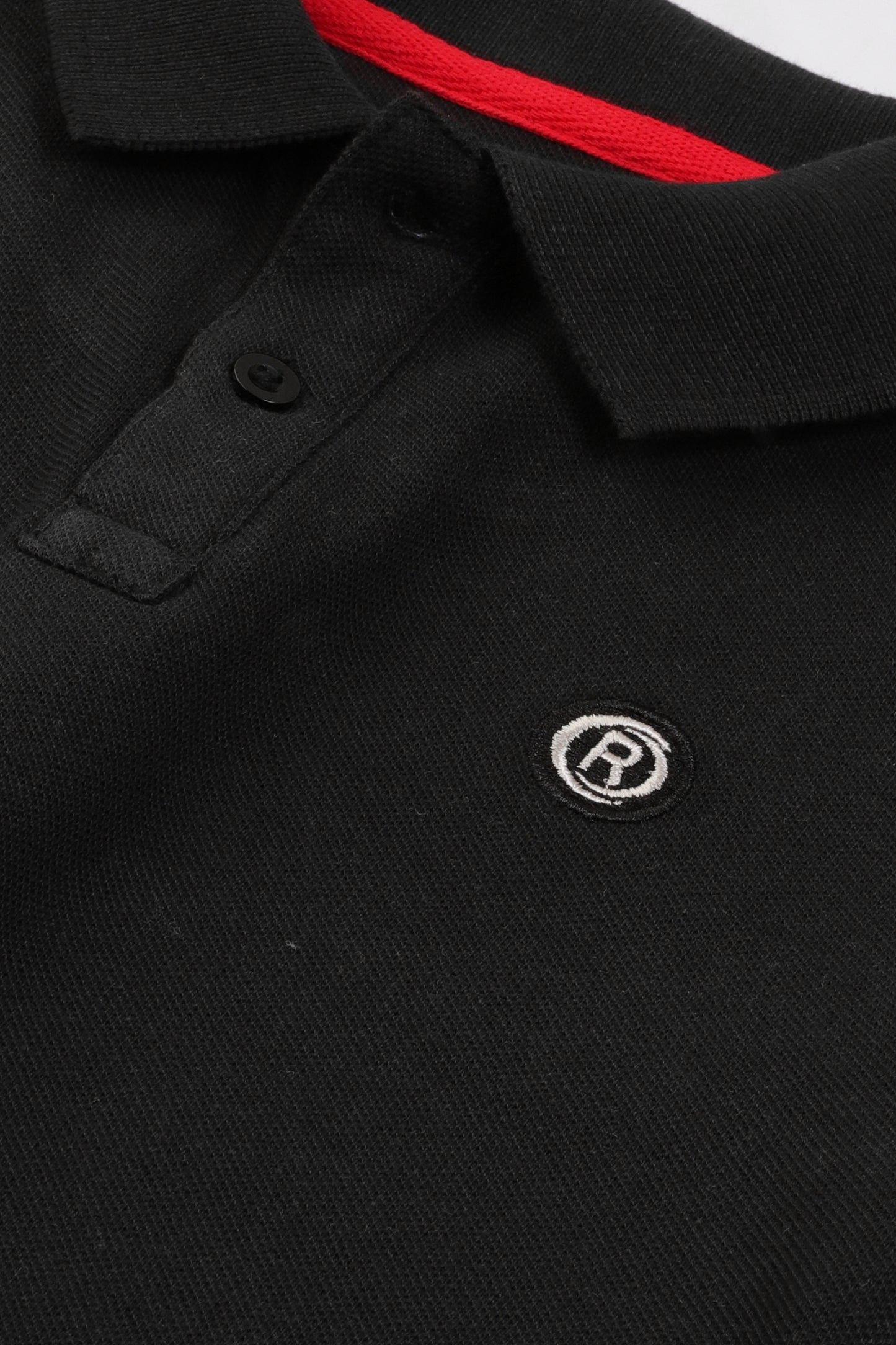 Boys Black Signature Polo