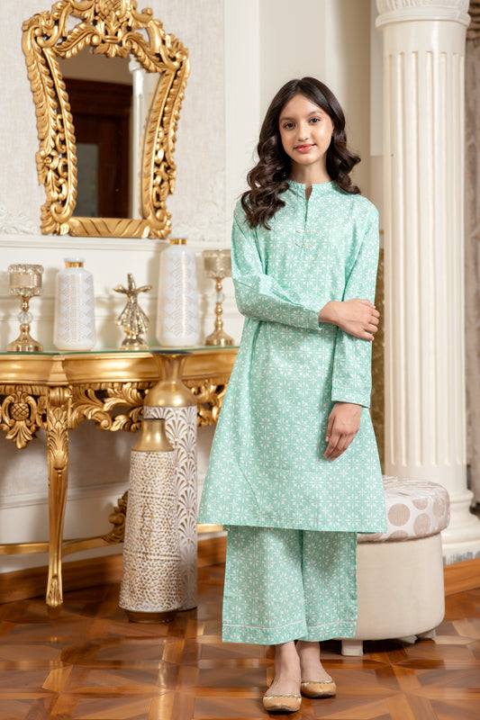 Mint Magic Kurta Set