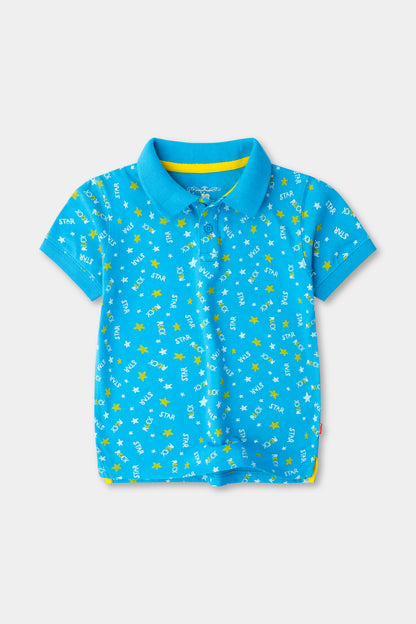 Rock Star Blue Polo