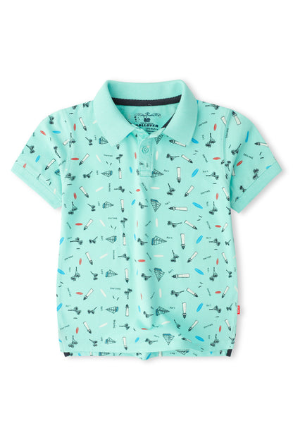 Sky Blue Sailing Polo