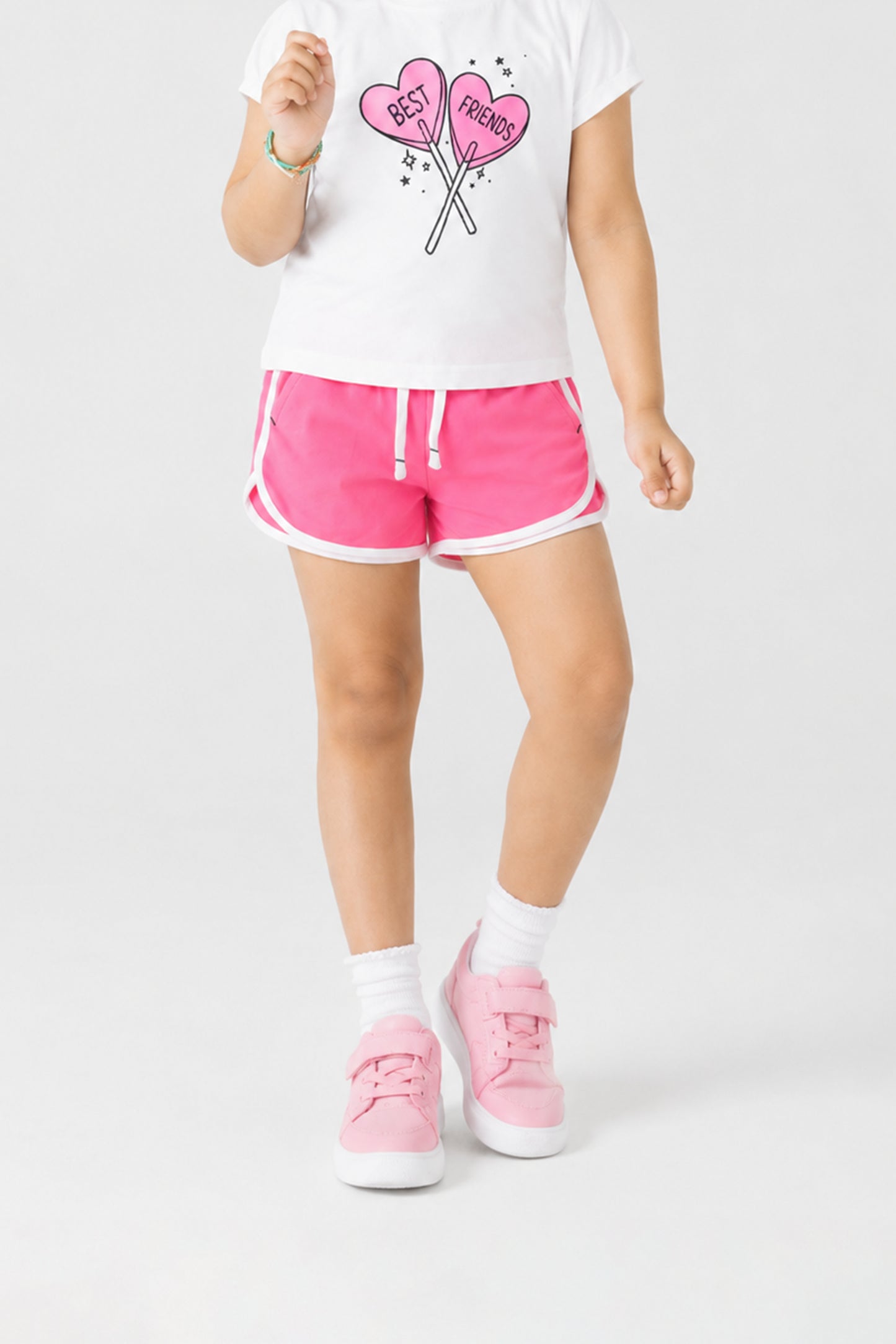 Curvy Pink Shorts