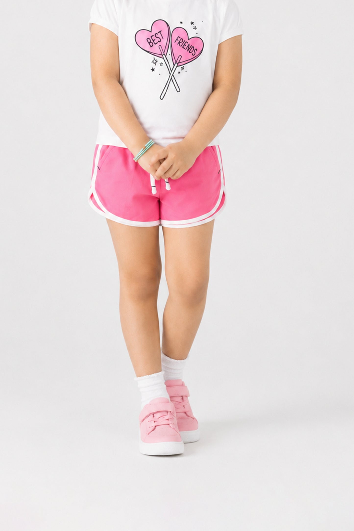 Curvy Pink Shorts