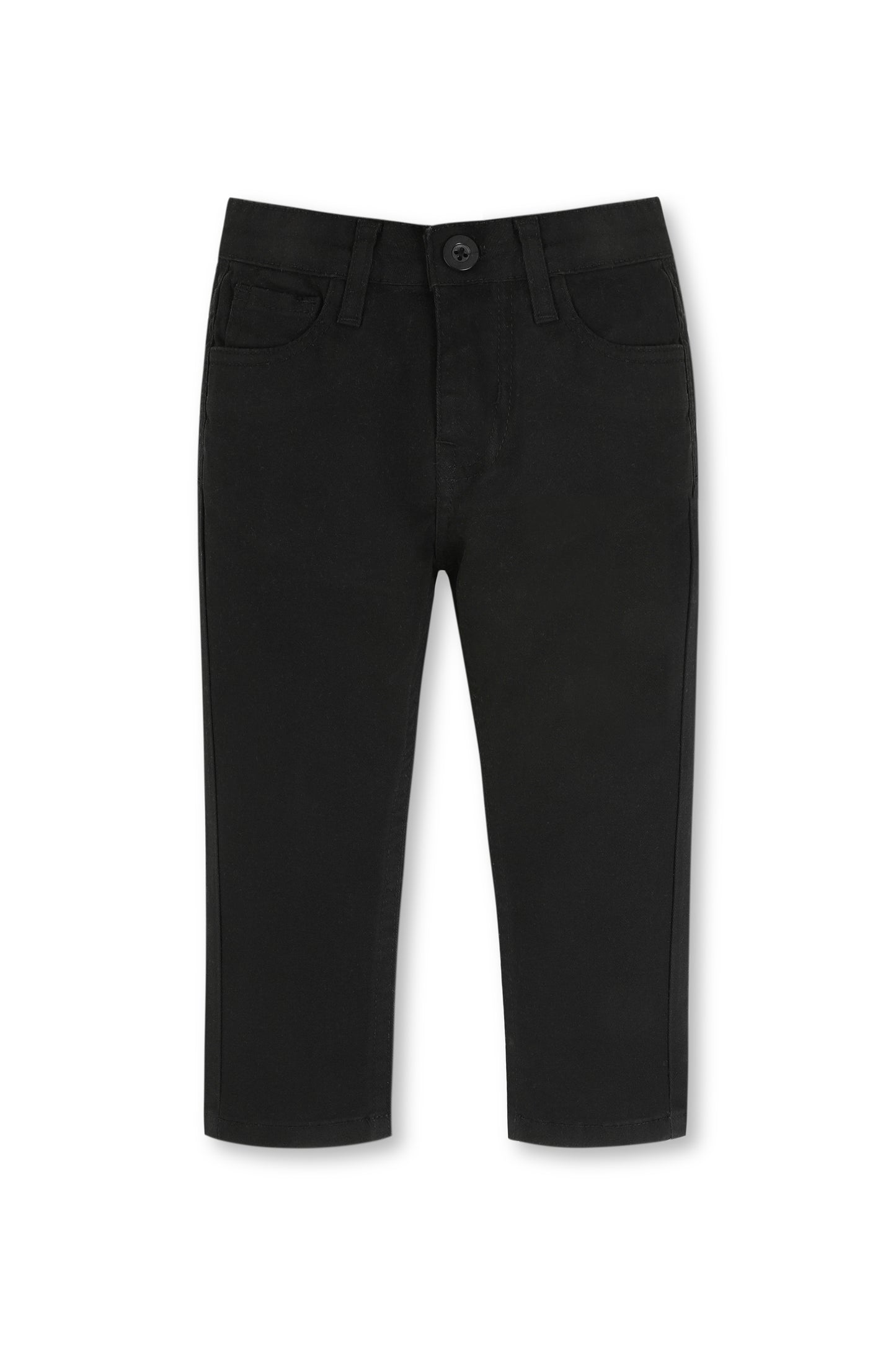 Sleek Black Classic Pants