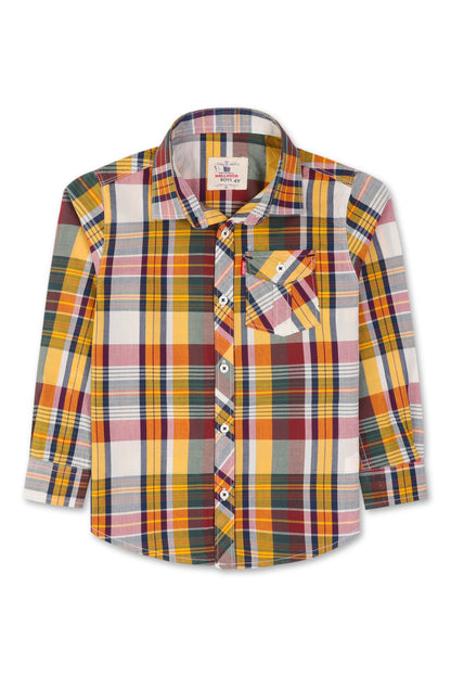 Autumn Plaid Casual Shirt