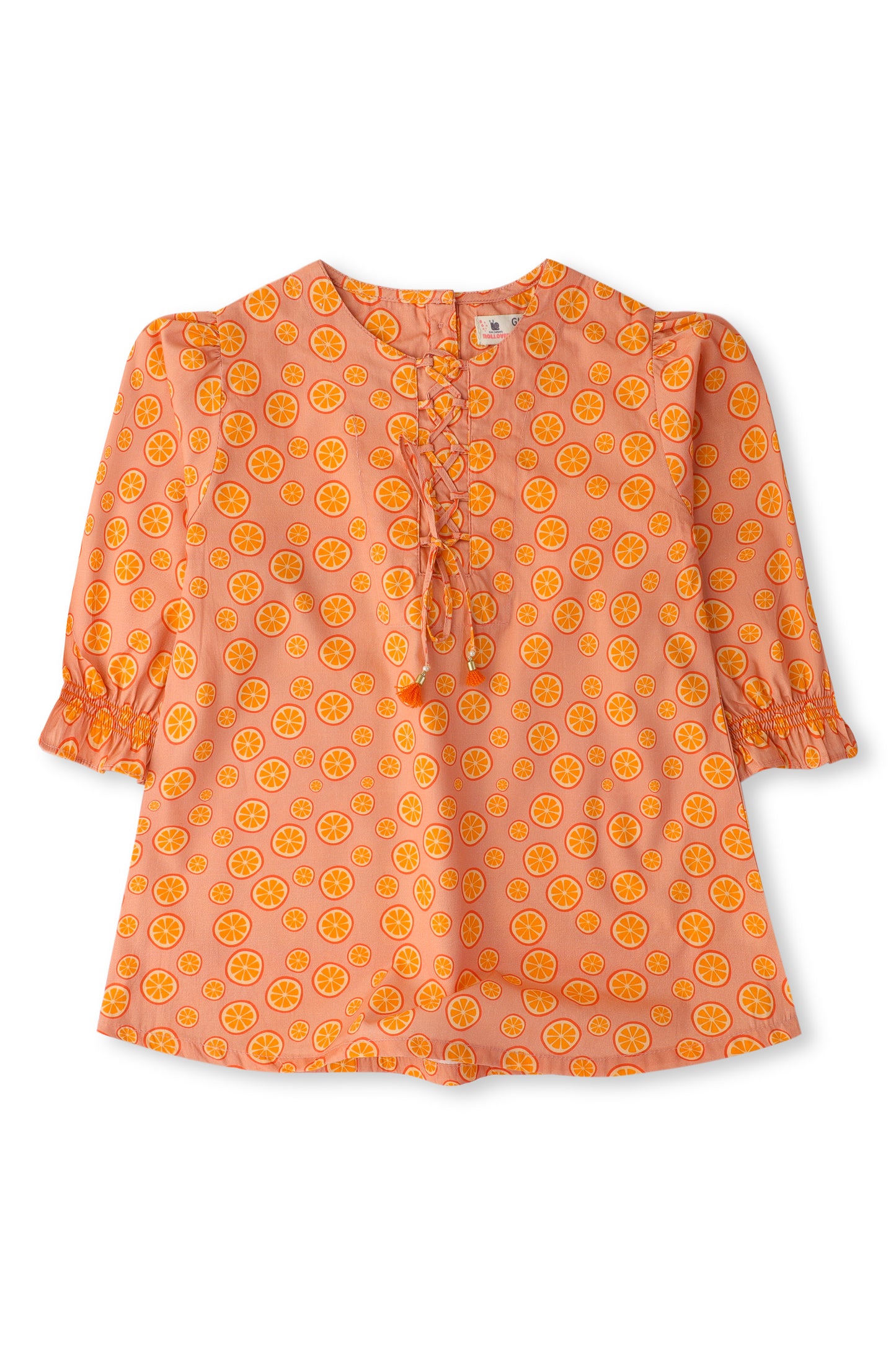 Orange Splash Tunic