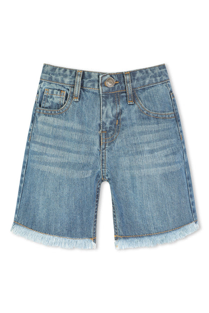 Everyday Blue Denim Shorts