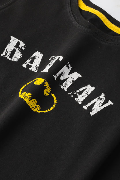 Black Boys Batman T-shirt