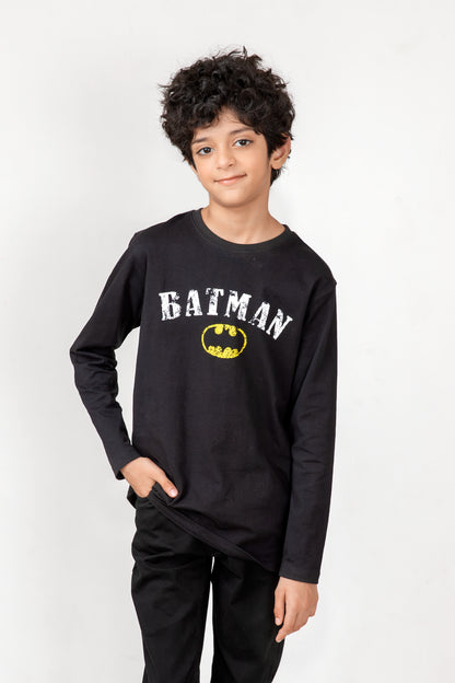 Black Boys Batman T-shirt