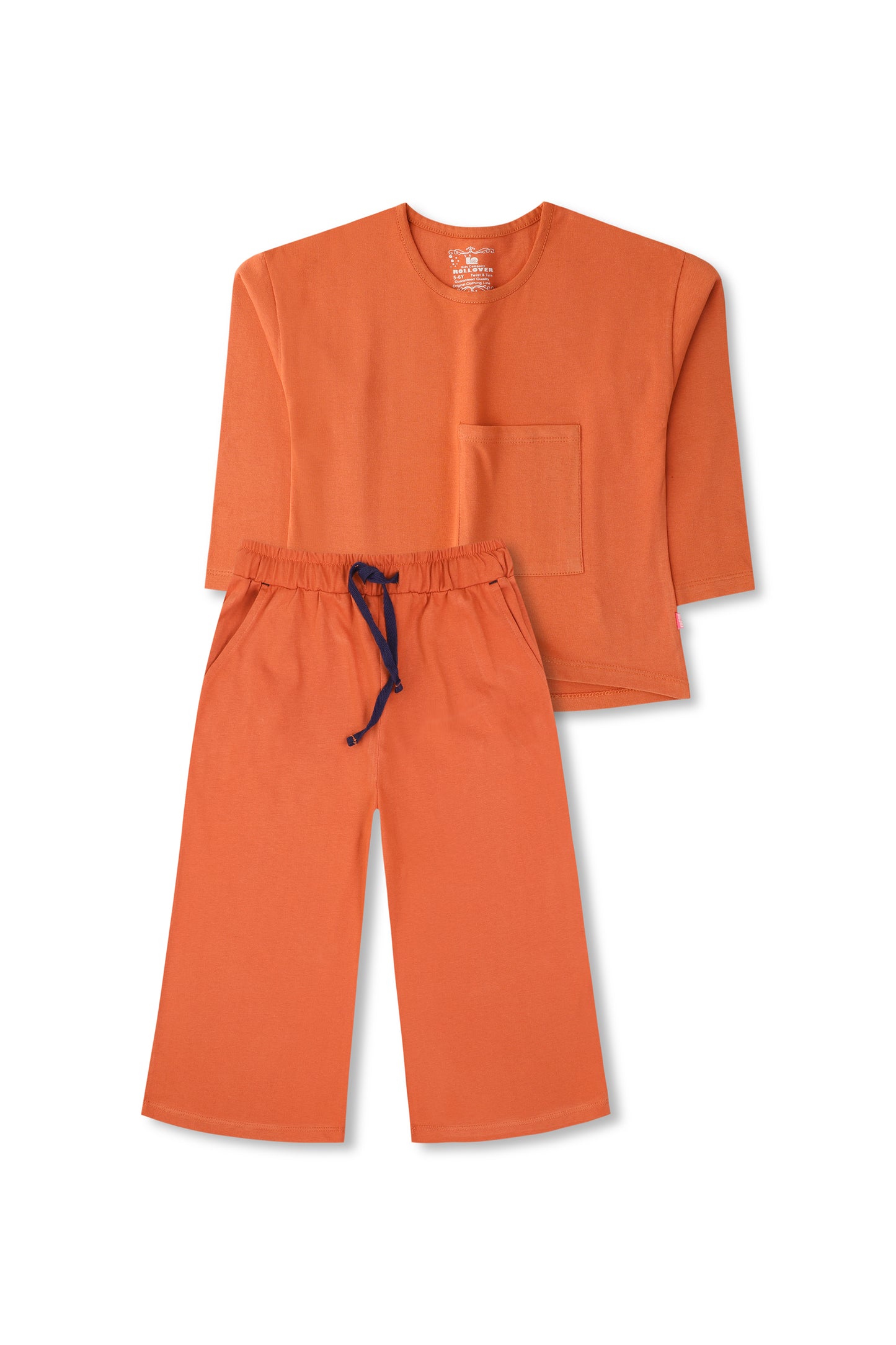 Rust Orange Pocket Co-ord Set