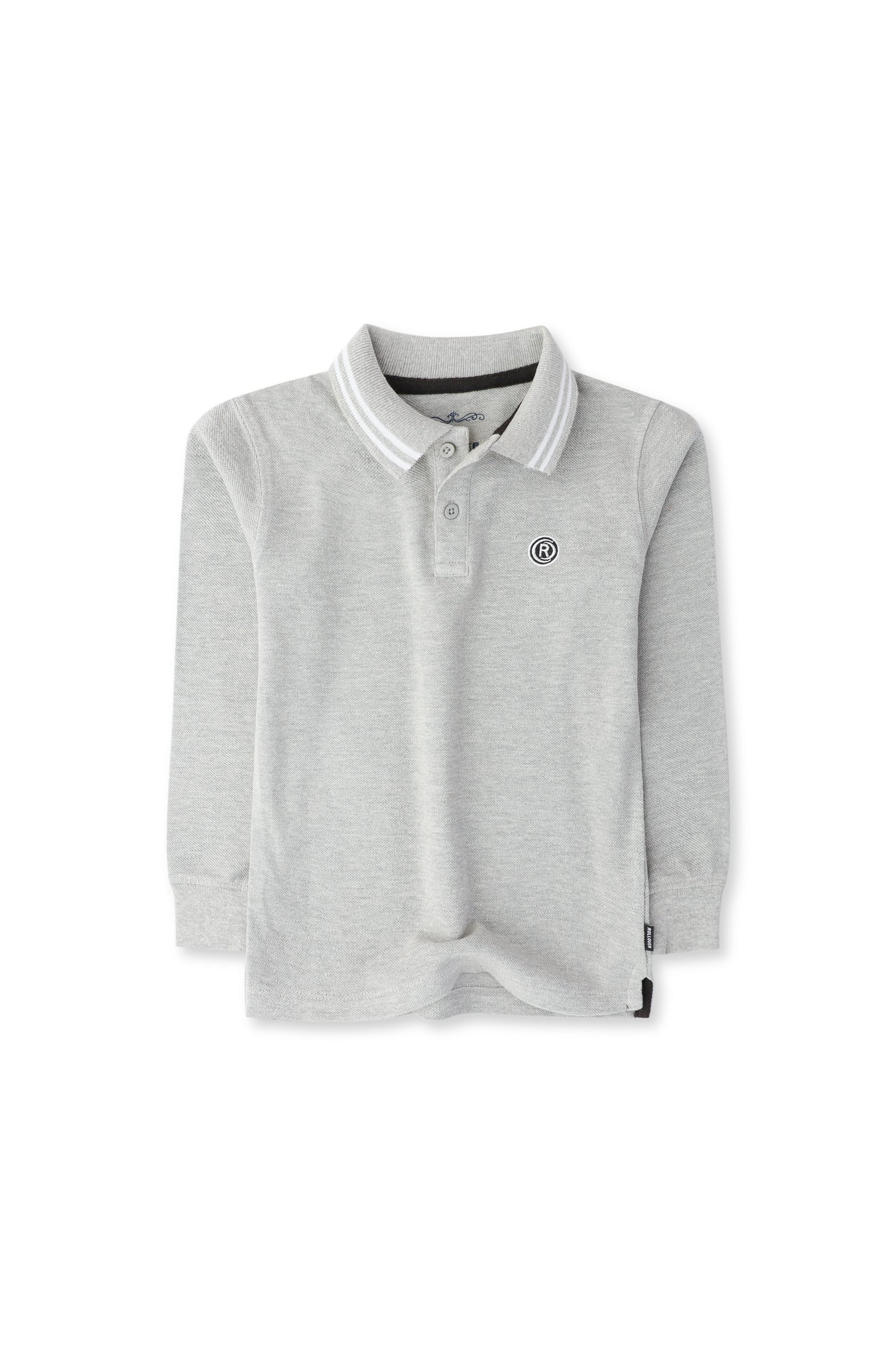 Boys Grey Classic Polo