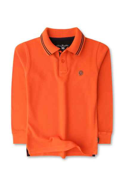 Boys Rust Classic Polo