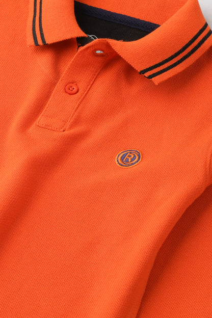 Boys Rust Classic Polo