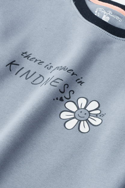 Girls Sky Kindness Fleece Sweatshirt