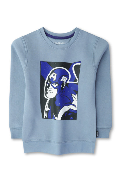 Boys Sky Graphics Fleece Sweatshirt