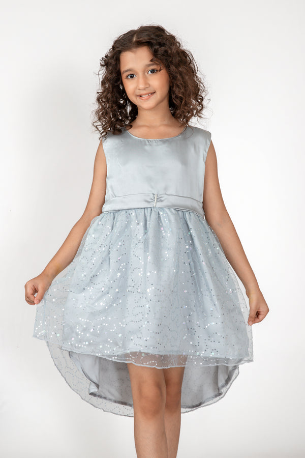 Little girl gray dresses hot sale