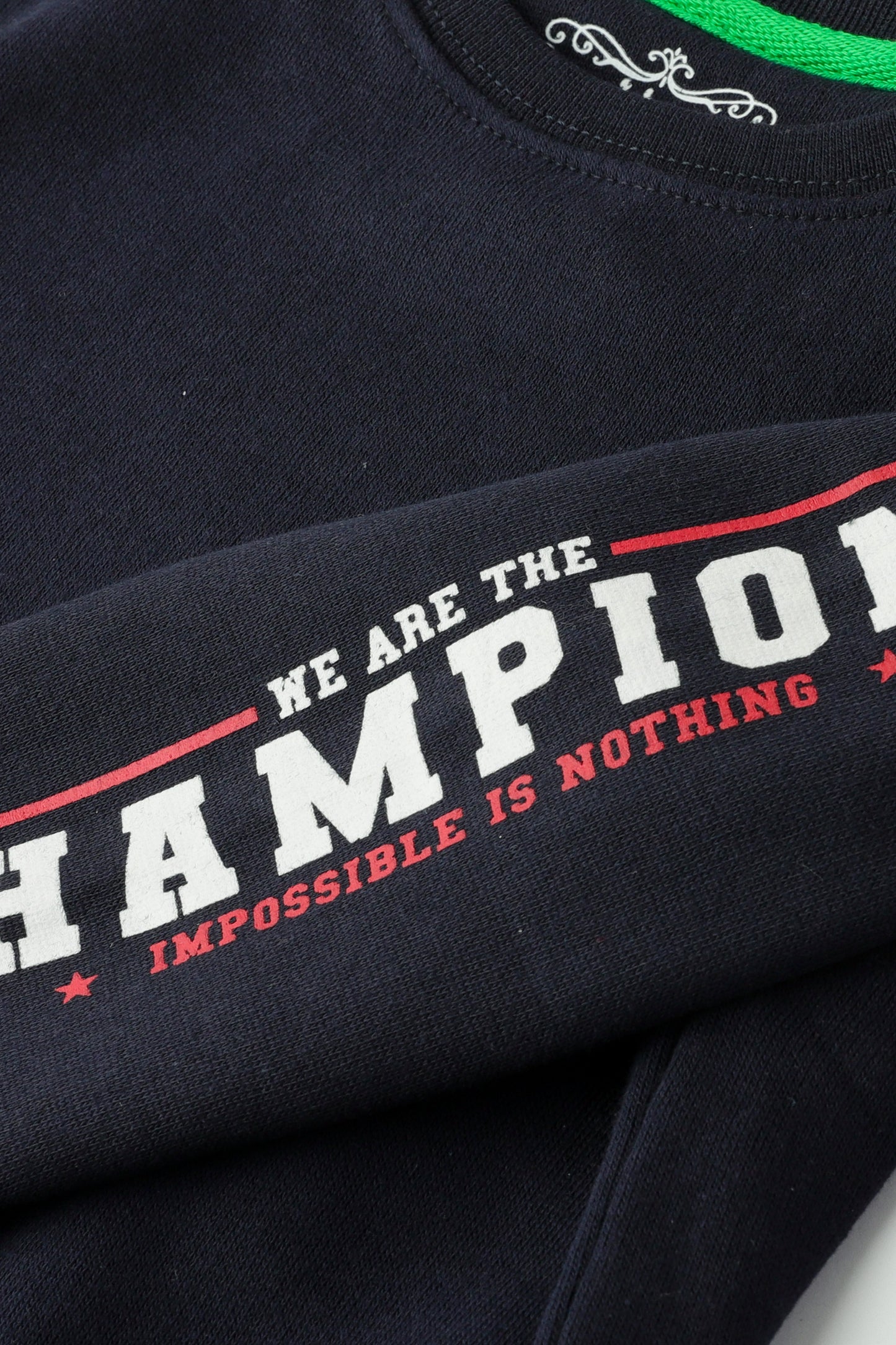 Navy Champions' Fleece Sweatshirt