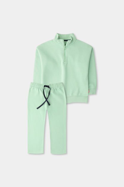 Mint Breeze Fleece Co-ord Set