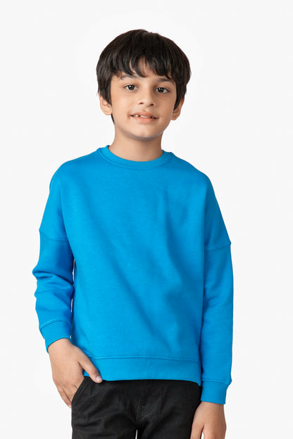 Royal Wave Fleece Sweatshirt