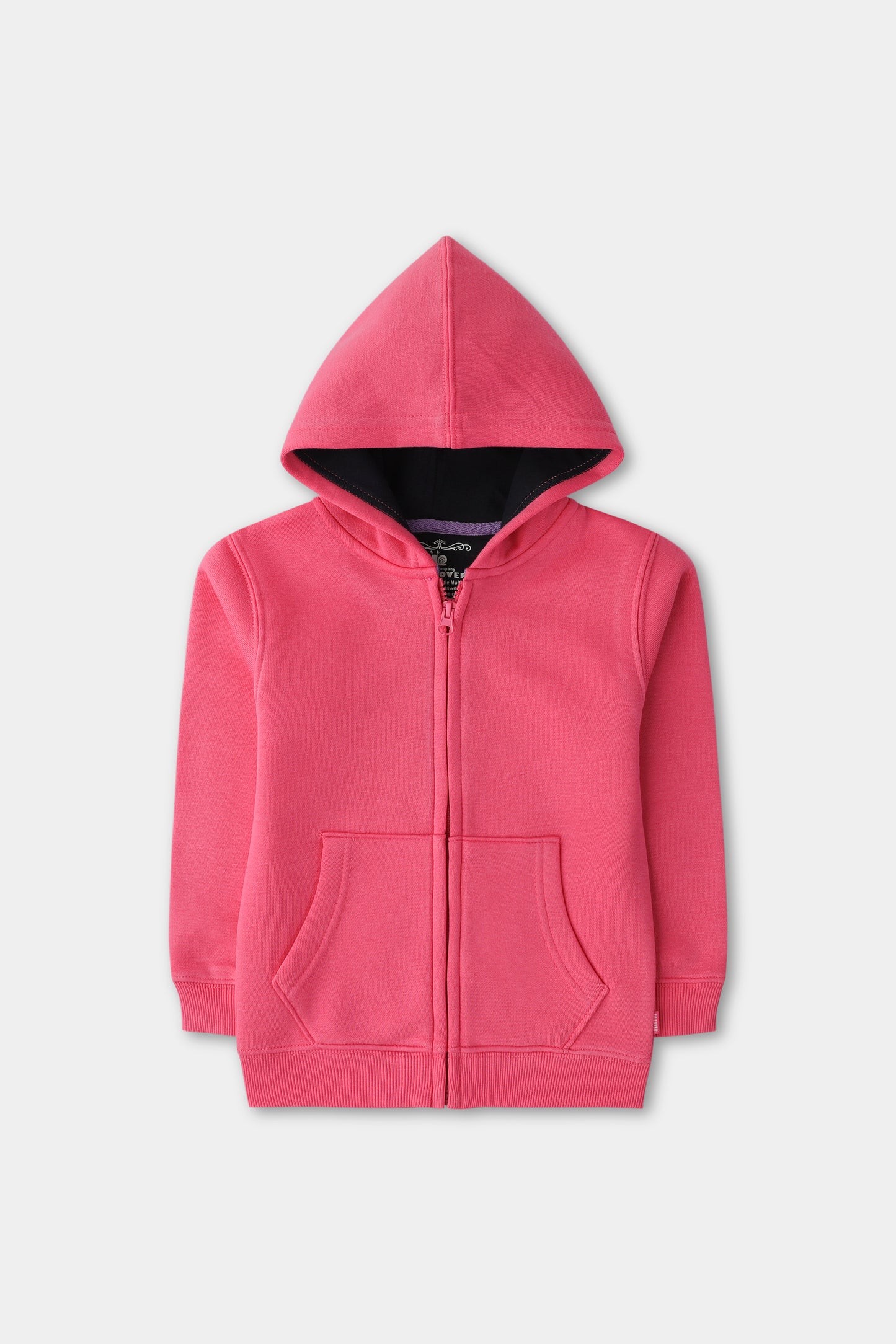 Girls Barbie Pink Fleece Hoodie