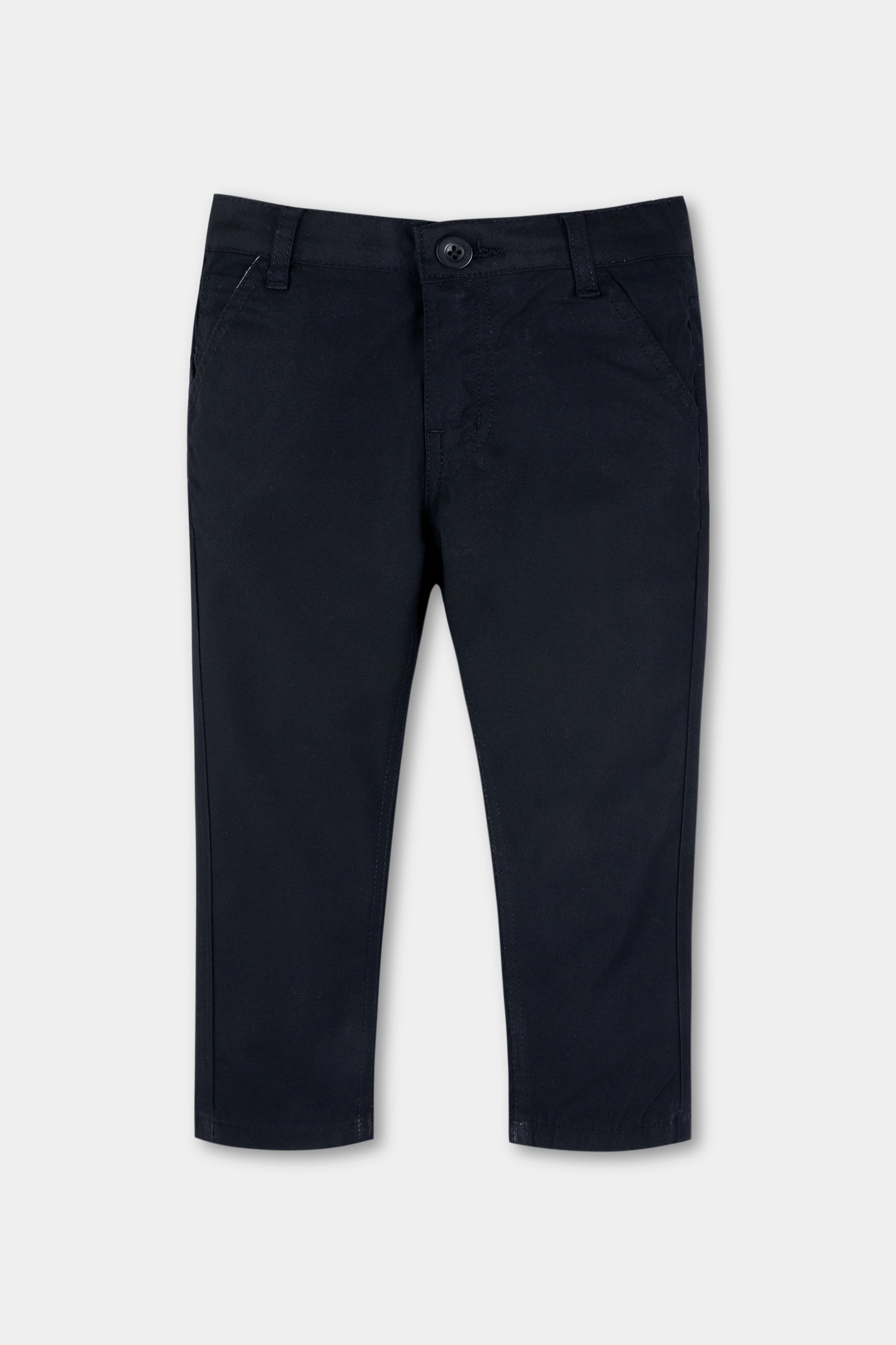 Boys Navy Chino Pants