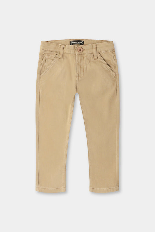 Khaaki Twill Chino Pants