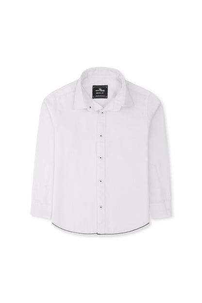 Timeless White Casual Shirt