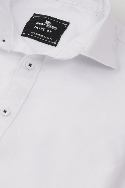 Timeless White Casual Shirt