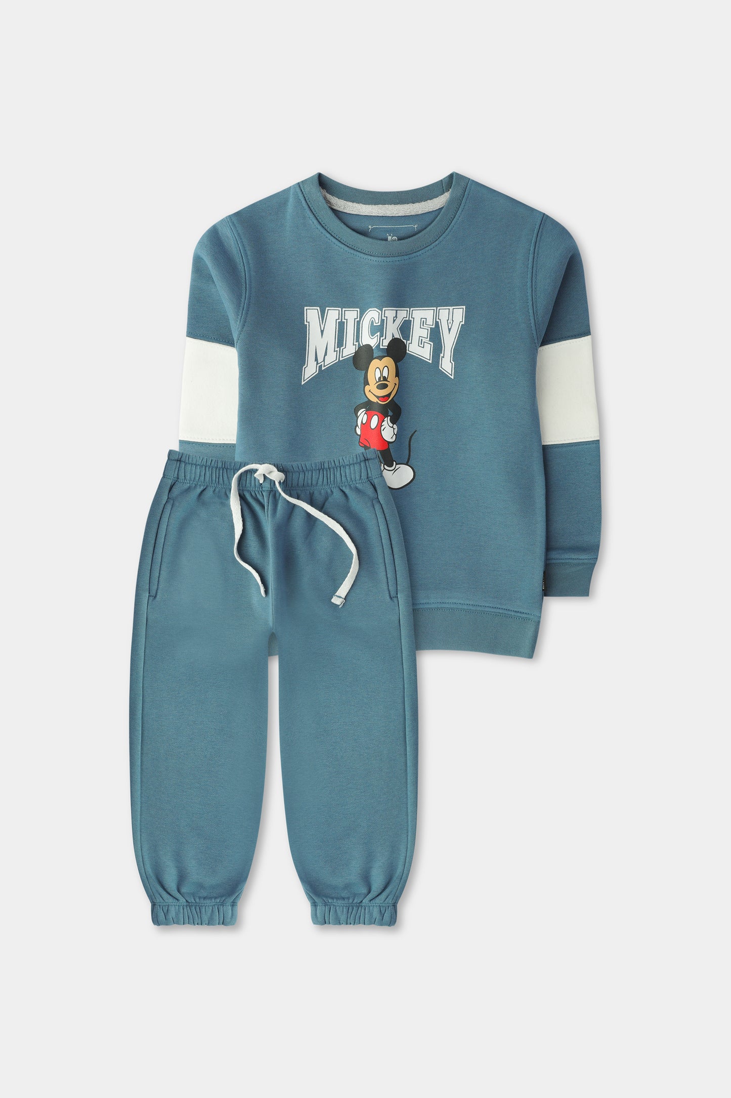 Boys' Mickey Teal Fleece Co-ord Set