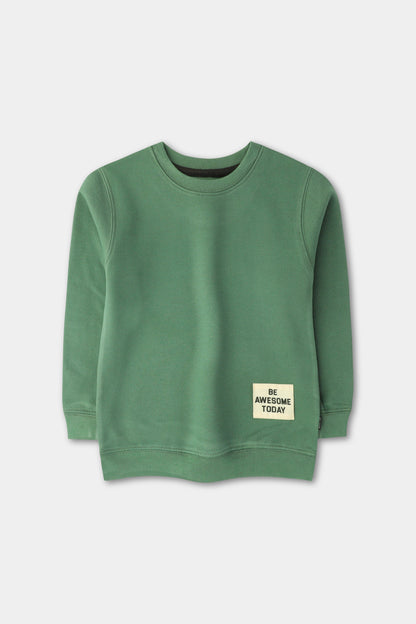 Boys Evergreen Fleece Sweatshirt