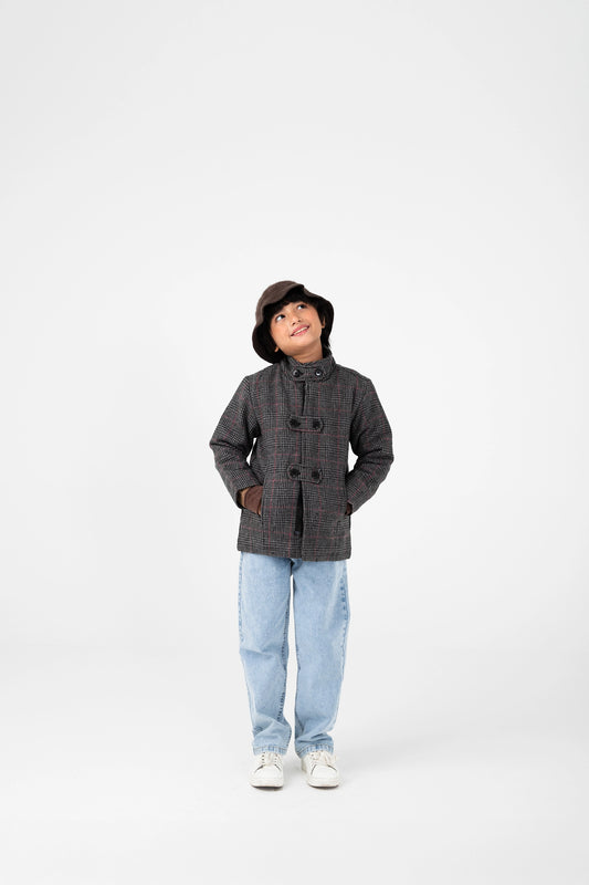 Boys Classic Dapper Felt Coat